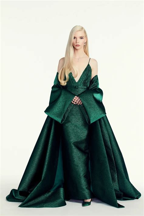 anya taylor joy green dior dress|Anya Taylor-Joy law roach.